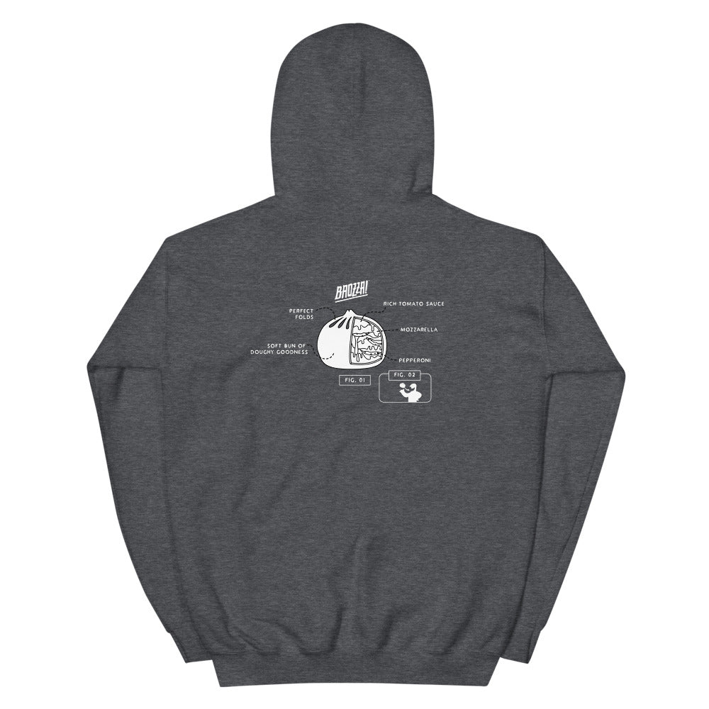 Baozza Hoodie with Backprinting