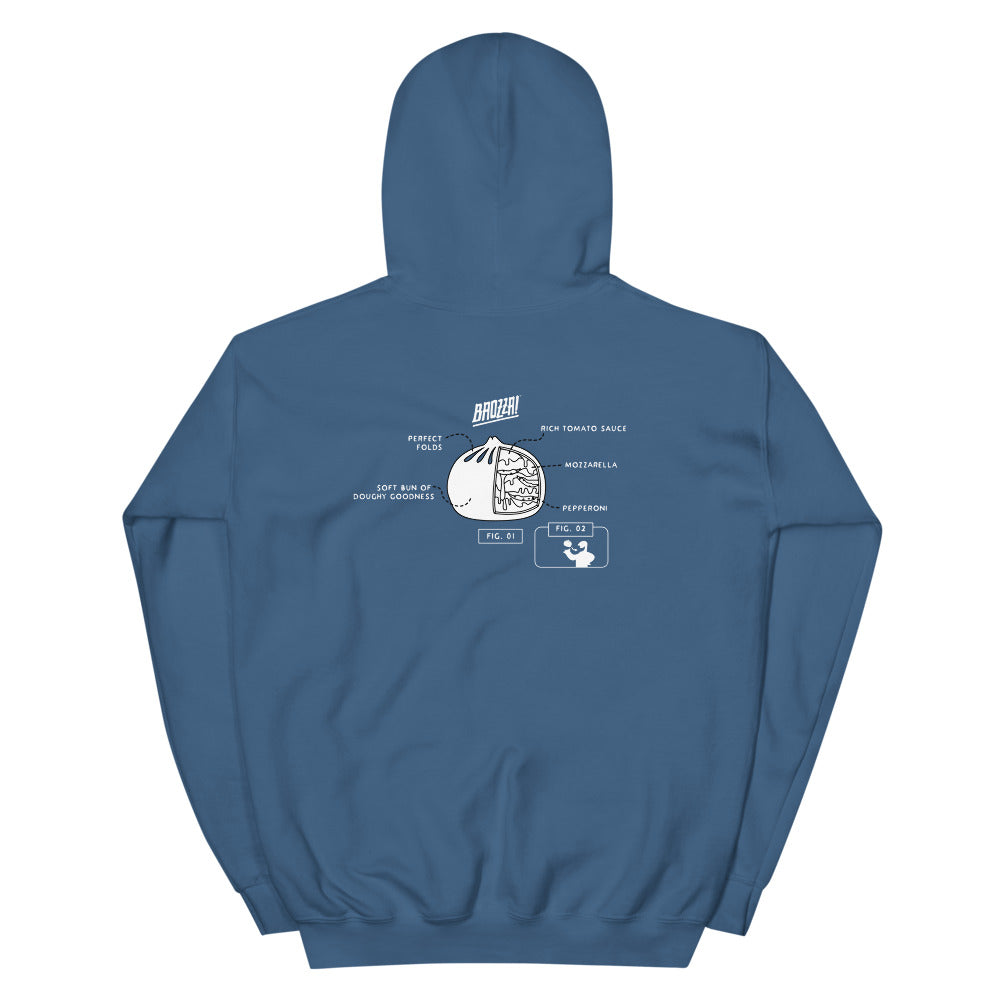 Baozza Hoodie with Backprinting