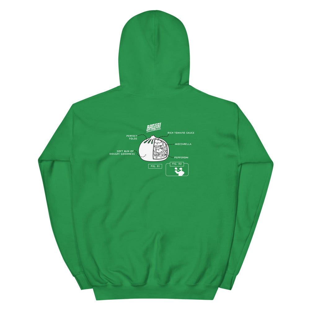 Baozza Hoodie with Backprinting