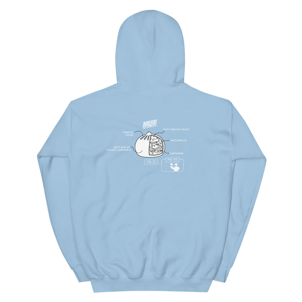 Baozza Hoodie with Backprinting
