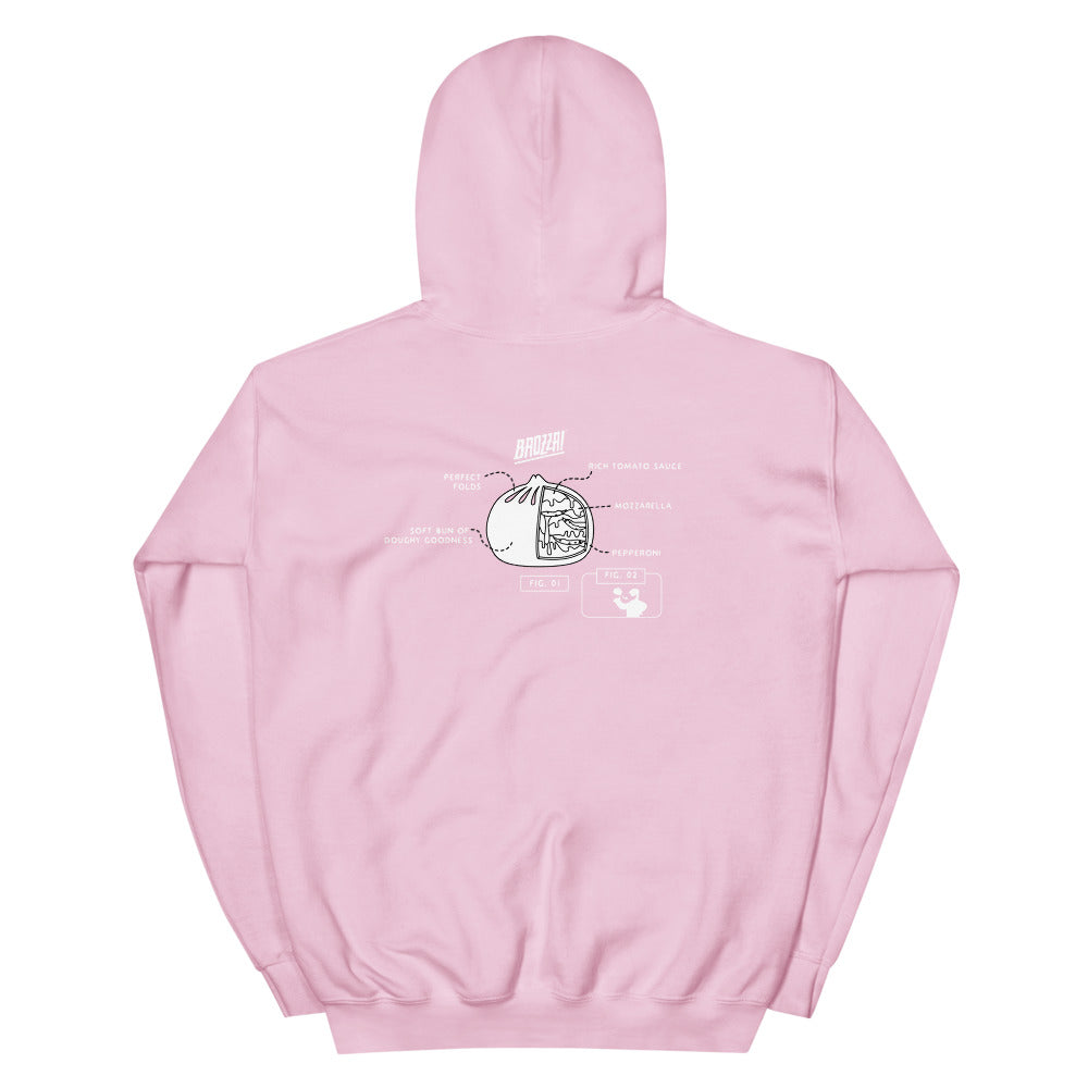 Baozza Hoodie with Backprinting
