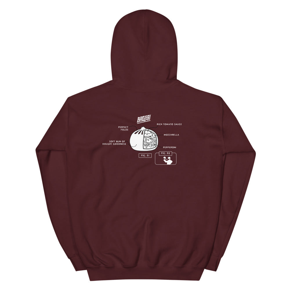 Baozza Hoodie with Backprinting