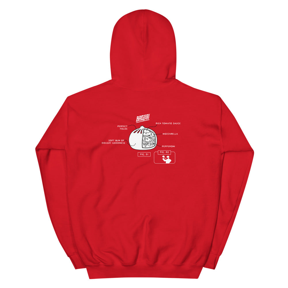 Baozza Hoodie with Backprinting