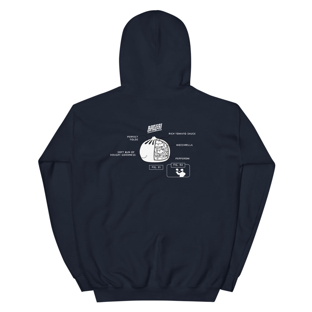 Baozza Hoodie with Backprinting