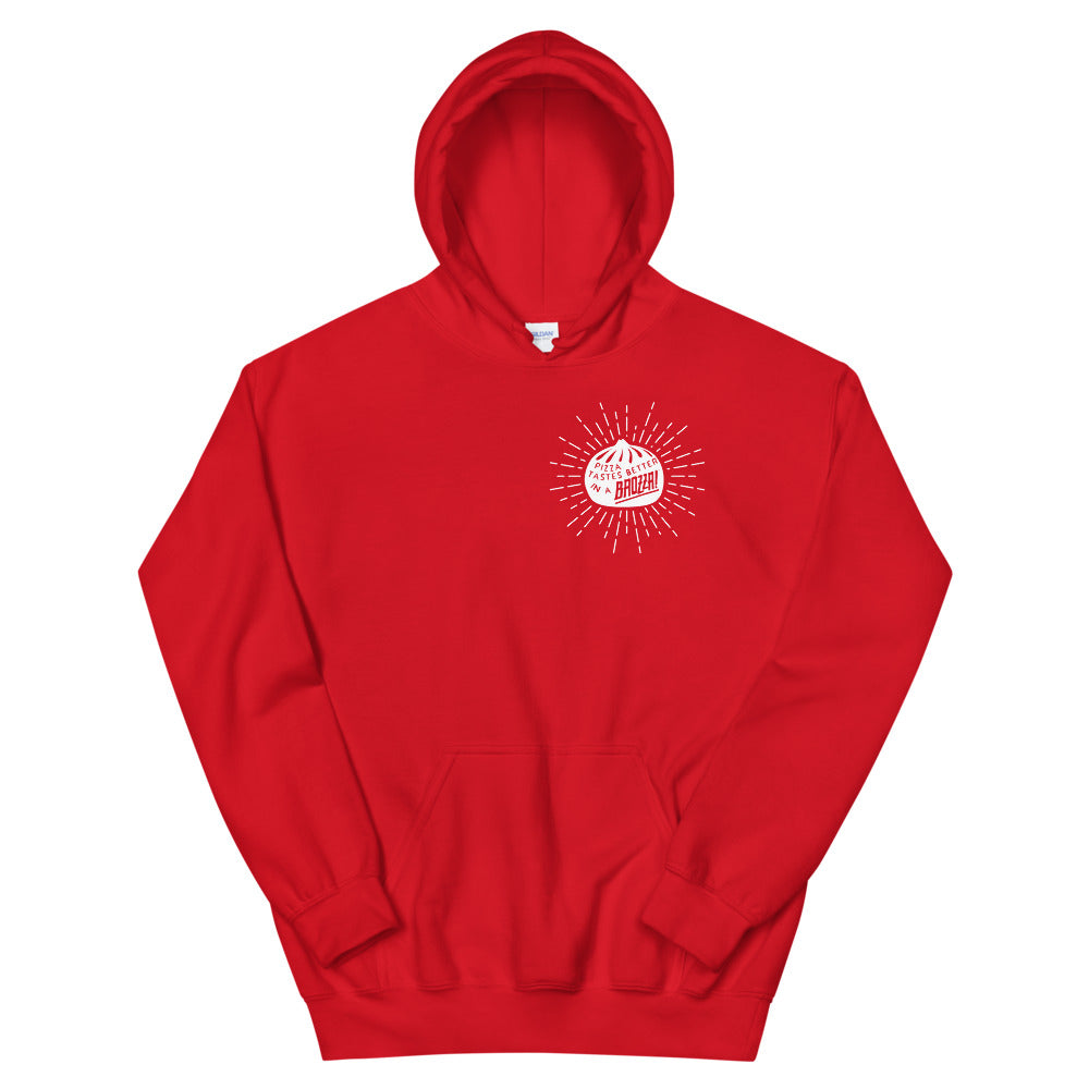 Spitfire. Old E Hoodie. Brown / Red / Black.